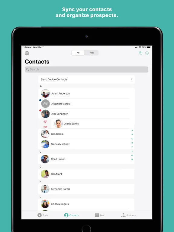 Captures d'écran de UnFranchise Marketing App iPad 